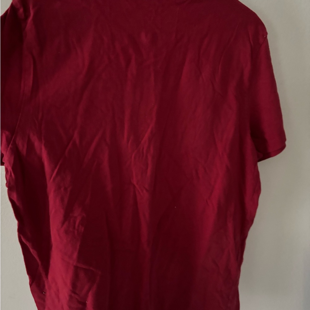 Nebraska Big Red Women's Short Sleeve Tee - Red - Picture 4 of 4